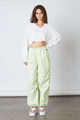Mid-Rise Parachute Pant