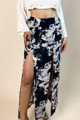 Ladder Maxi Skirt
