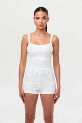 Sequined Hot Pants