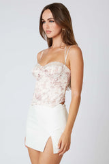 Satin Halter Corset