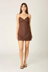 Satin Cami Mini Dress