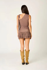 Mesh Mini Skirt