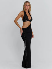 Vyorix GIULSY MAXI DRESS BLACK