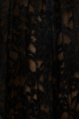 Lace Halter Open Back Dress