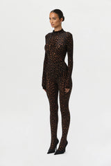 Burnout Closed Toe Legging