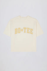 Oversized Cotton-Jersey T-Shirt in White