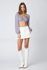 Long Sleeve Cropped Top