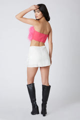 Feather Tube Top