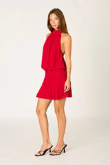 Chiffon Mini Dress
