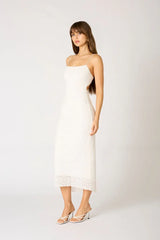Textured Midi Dress