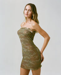 THE CHYLER DRESS IN CAMO