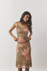 Camisole | Mesh Leopard