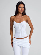 Vyorix LEXARI CORSET TOP WHITE