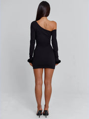 Vyorix ISOLDE MINI DRESS BLACK