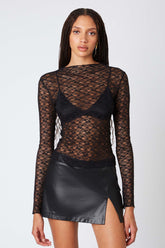 Floral Lace Long Sleeve