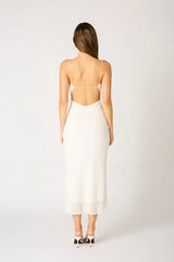 Textured Midi Dress