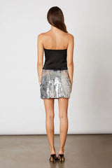 Sequin Mini Skirt