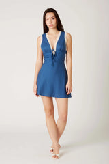 Linen Mini Dress