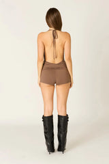 Studded Halter Top