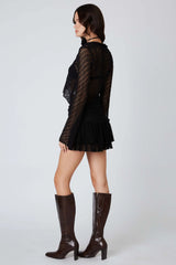 Ruffled Lace Skort
