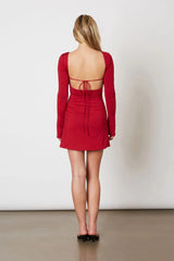 Slinky Knit Mini Dress
