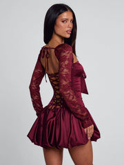 Vyorix LEVIANA MINI DRESS RED