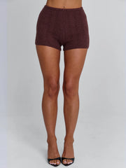 Vyorix VELMA SHORTS CHOCOLATE