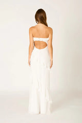 Cascade Ruffle Gown