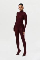 Crystal Closed Toe Leggings Petite