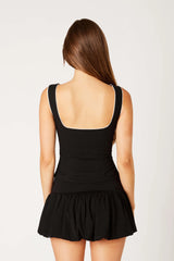 Lace Up Corset Top