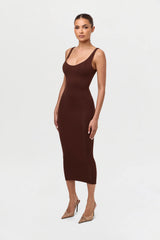 NW Sculpt Tank Midi Dress