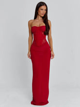 Vyorix ALEXIAM MAXI DRESS RED