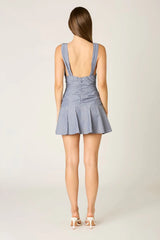 Wrap Mini Dress