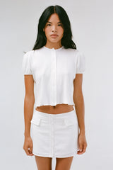 THE BONI SWEATER IN WHITE