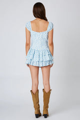Floral Ruffle Romper