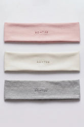 Soft Active Headband 3-Pack in Multi