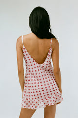 THE BUTTERFLY DRESS IN RED DOT