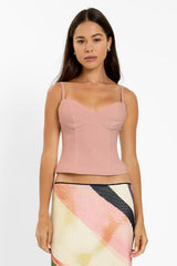 Pre-order: Bodice Tank | Musk