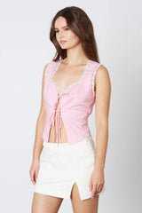 Tie Front Corset