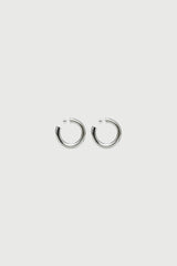 Silver Small Hoops