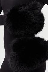 Faux Fur Mitten