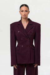 Suiting Double-Breasted Blazer
