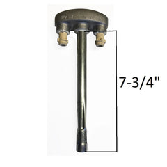 7-3/4" Dual Gas Mantle Burner