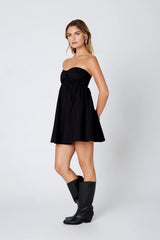 Strapless Babydoll Dress
