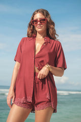 Holly Shirt Embroidery