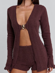 Vyorix VELMA TOP CHOCOLATE