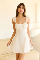 Milkmaid Mini Dress