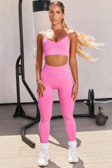 Unstoppable Petite Seamless Full Length Leggings in Pink