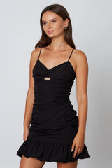 Ruched Mini Dress