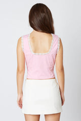 Tie Front Corset